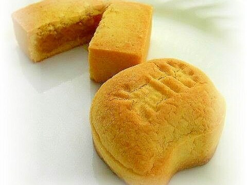 ダブルマンゴーde鳳梨酥風クッキーケーキ（芒果酥）
